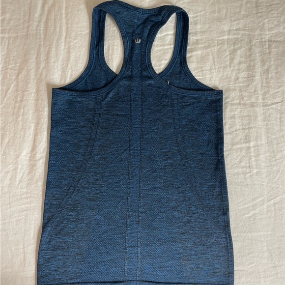 Navy Lululemon Racerback Tank - Picture 2 of 3